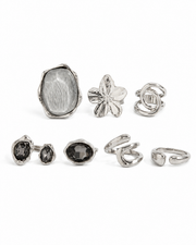 Noir Bloom Ring Series