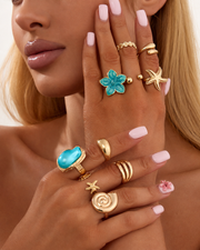 Seaside Ring Set