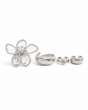 Crystal Bloom Toe Ring Series