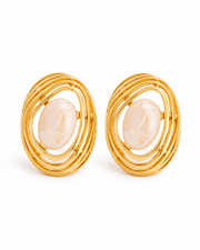 Orbit Stone Earrings Series