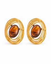 Orbit Stone Earrings Series