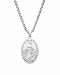Sacred Mary Medal Necklace
