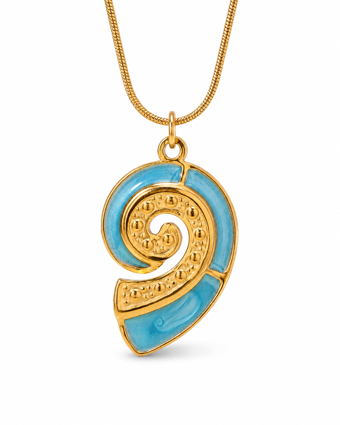 Nautilus Shell Pendant Necklace
