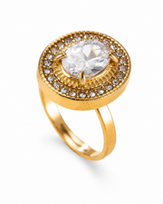 Aurelia Halo Gem Ring Series