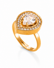 Aurelia Halo Gem Ring Series