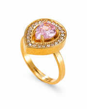 Aurelia Halo Gem Ring Series