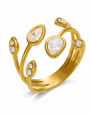 Aurelia Crystal Ring Series