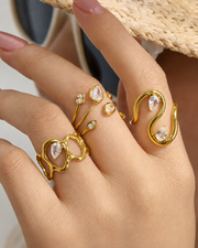 Aurelia Crystal Ring Series