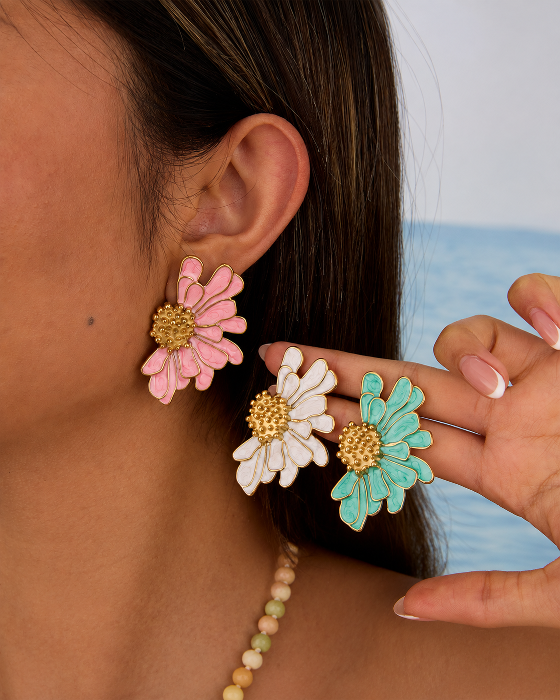 Bloom Petal Stud Series