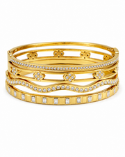 Lumi Zircon Bangle Series
