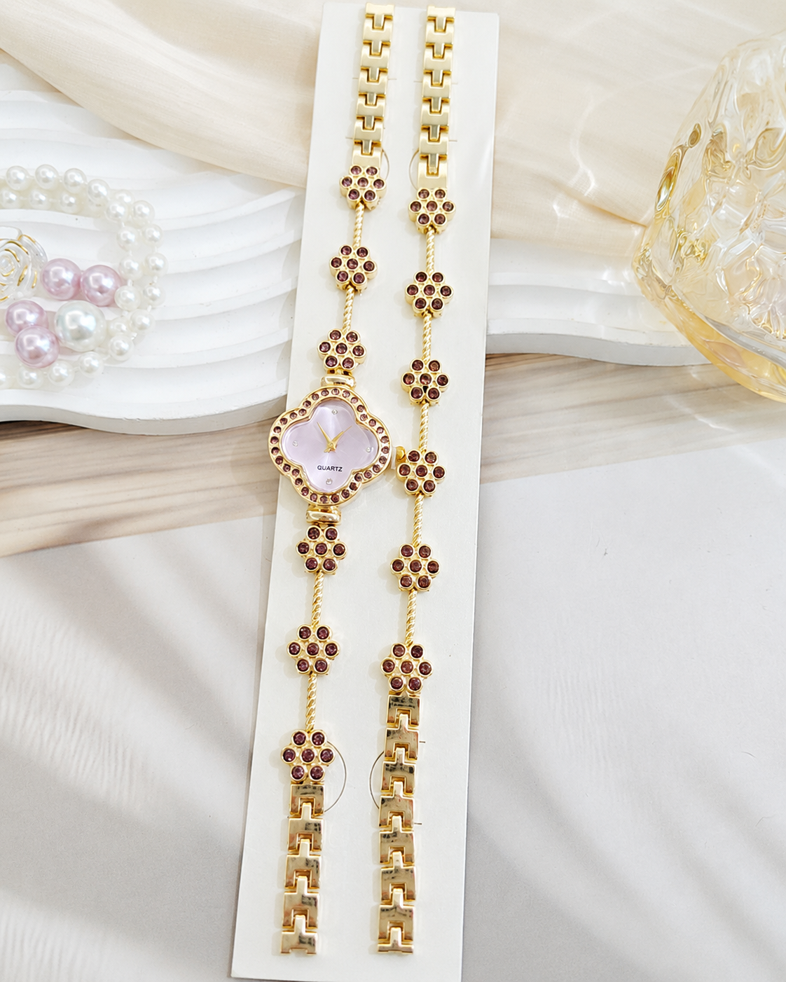 Clover Crystal Watch Series