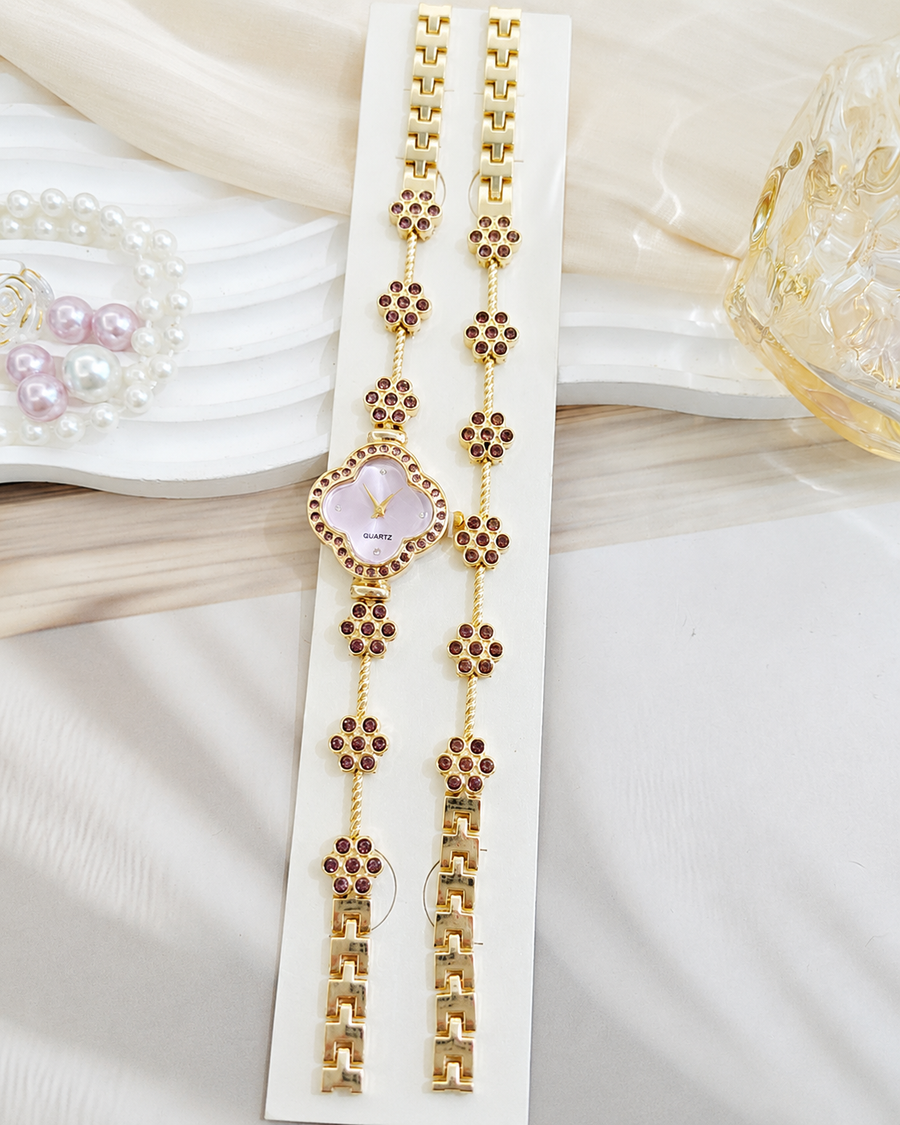 Clover Crystal Watch Series