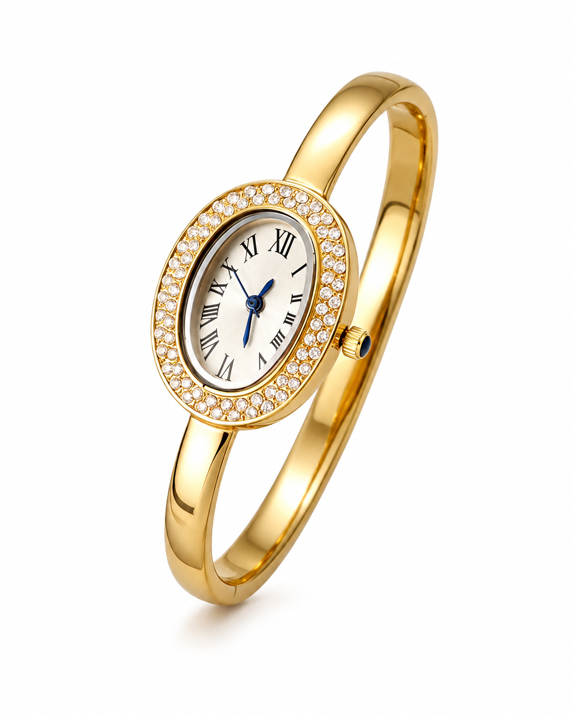 Celestine Crystal Bangle Watch