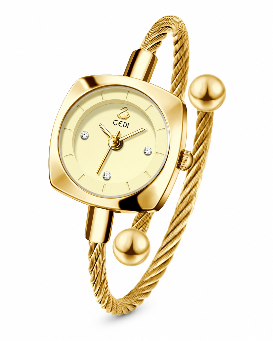 Liora Cable Bangle Watch