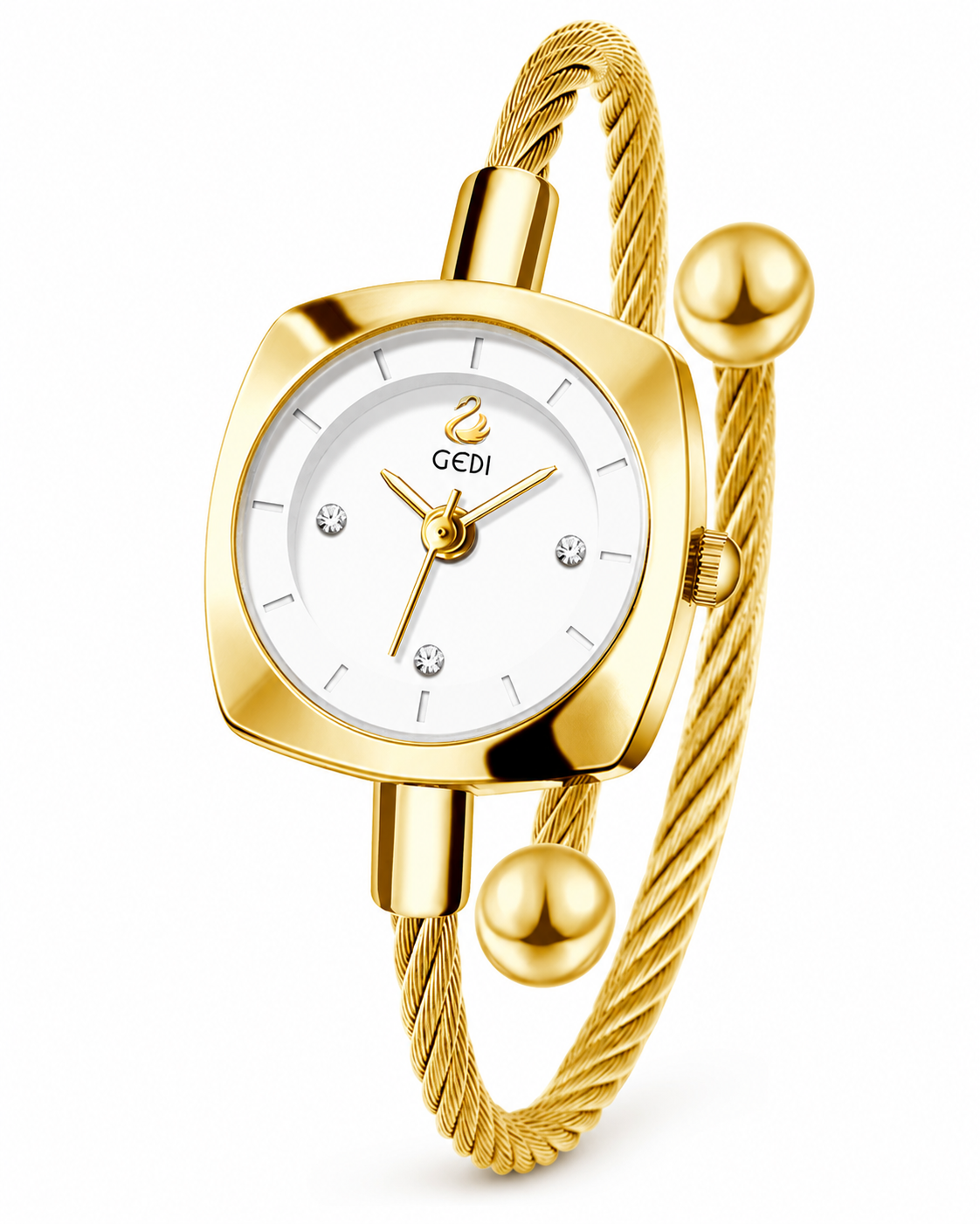 Liora Cable Bangle Watch