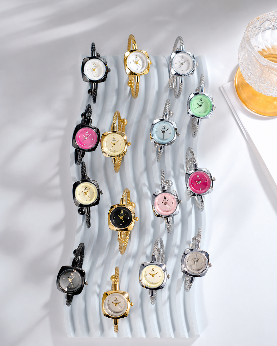 Liora Cable Bangle Watch