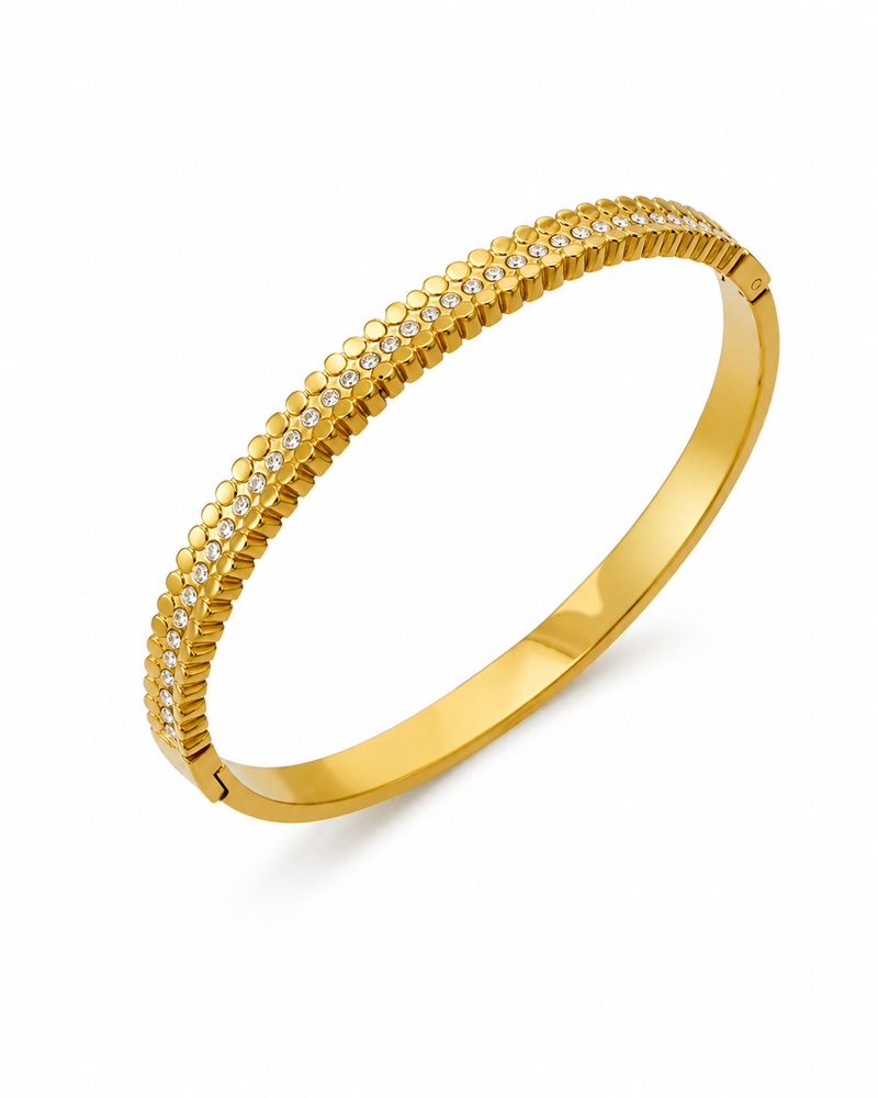 Aurelia Crystal Bangle Series alternate view 2