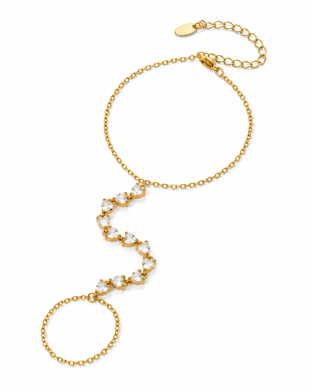 Liora Heart Hand Chain Series