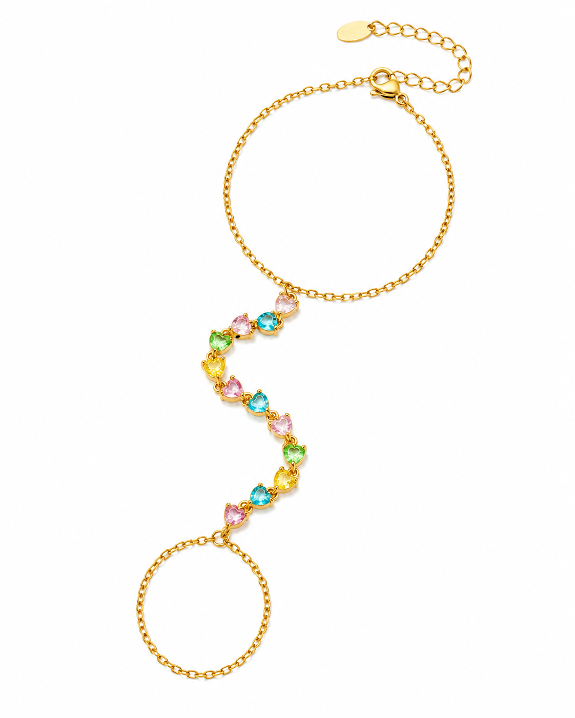 Liora Heart Hand Chain Series