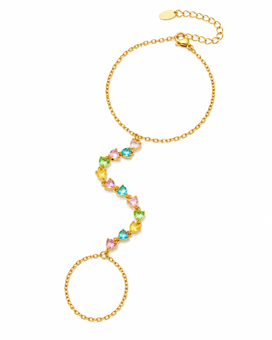 Liora Heart Hand Chain Series