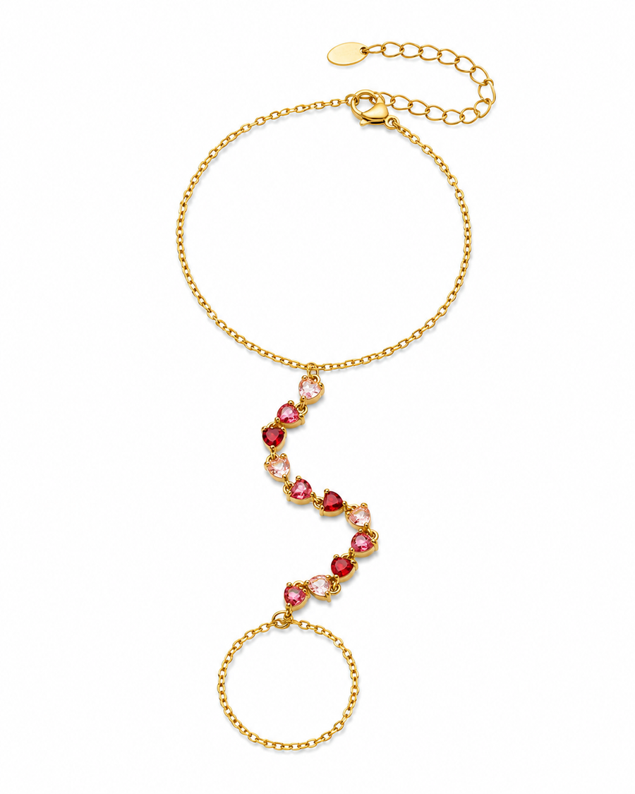 Liora Heart Hand Chain Series