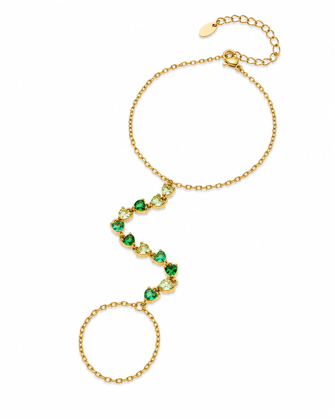 Liora Heart Hand Chain Series