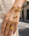 Celeste Pearl Hand Chain