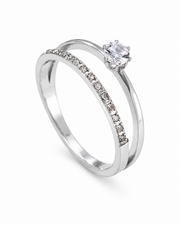 Celeste Double Band Ring