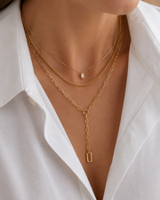 Elara Layered Chain Necklace