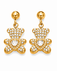 Teddy Heart Earrings