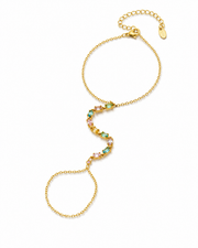 Celeste Crystal Hand Chain