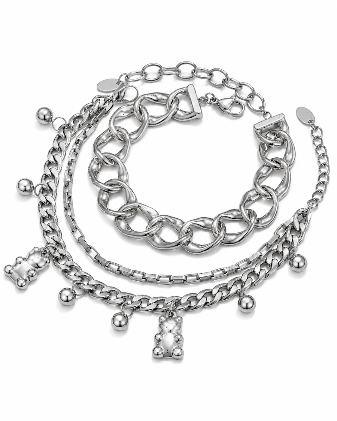 Teddy & Chain Bracelet Series