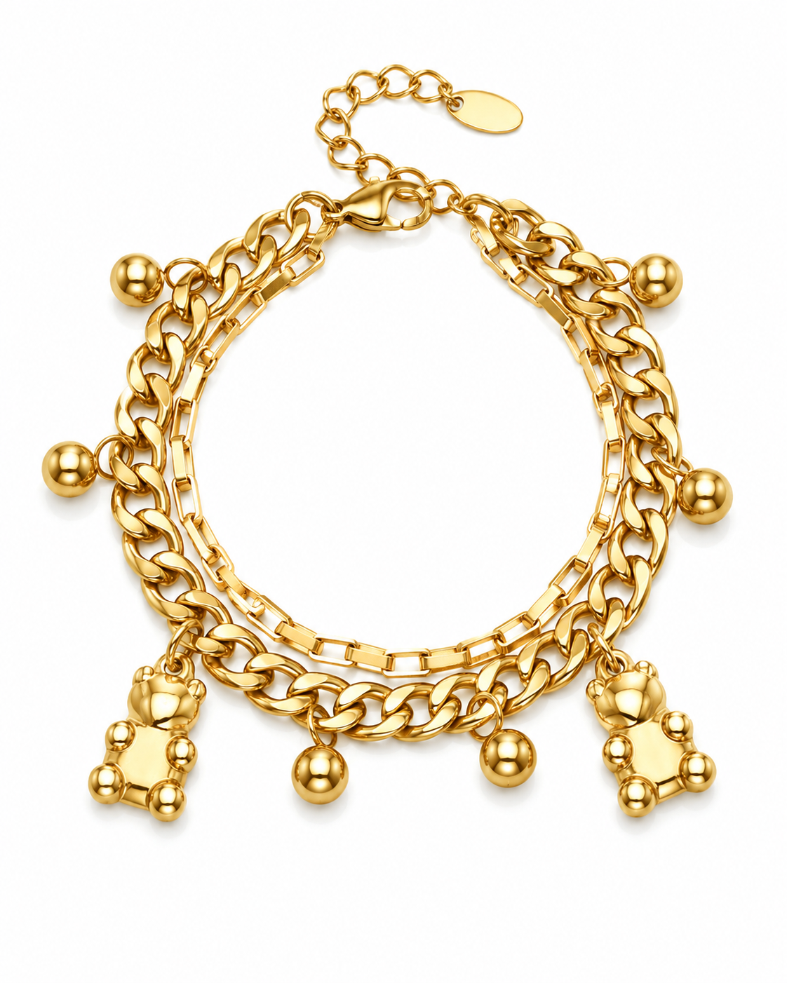 Teddy & Chain Bracelet Series