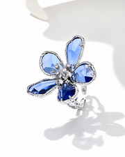 Crystal Bloom Statement Ring