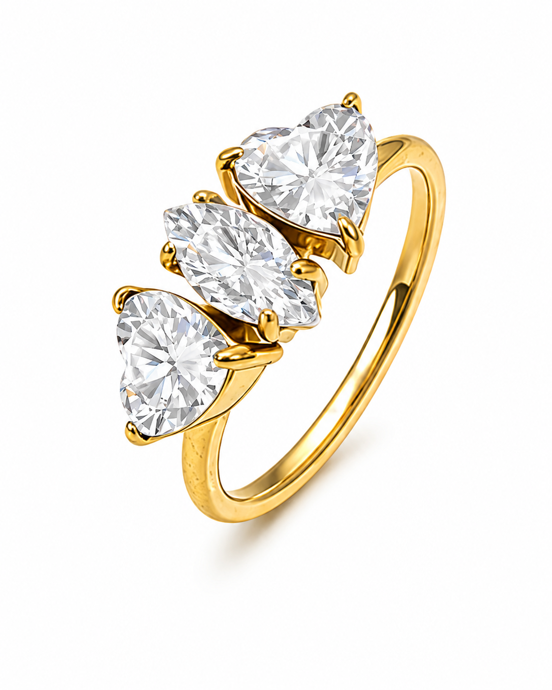 Mixed Cut Crystal Ring Series