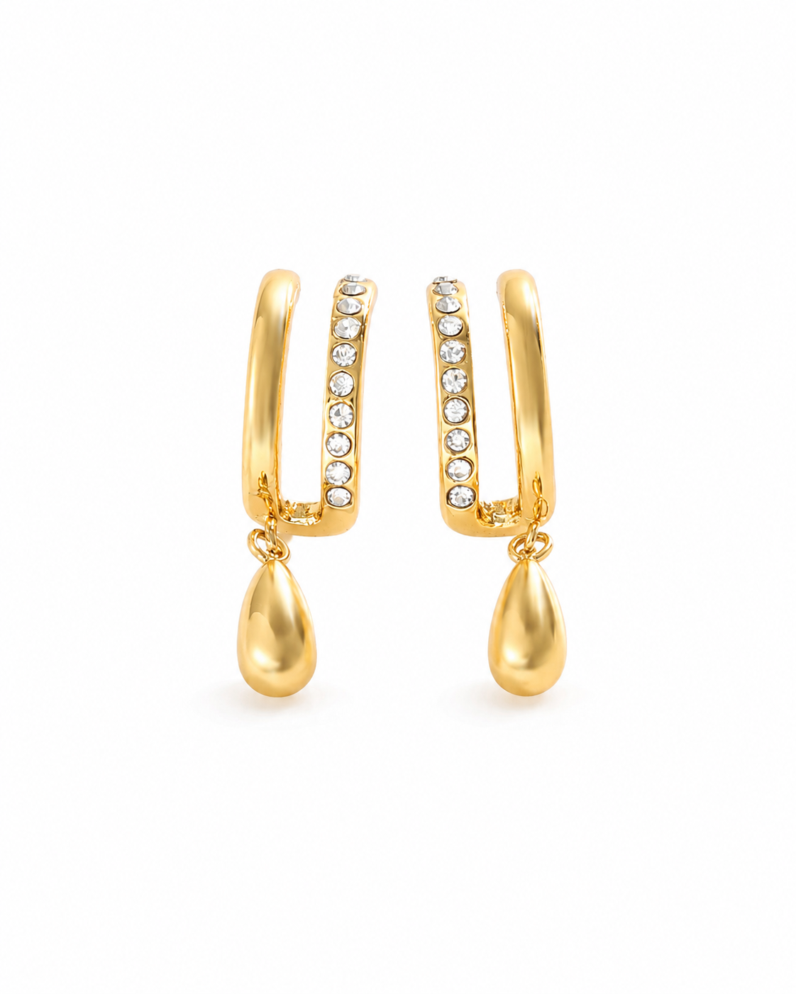 Crystal Teardrop Earrings