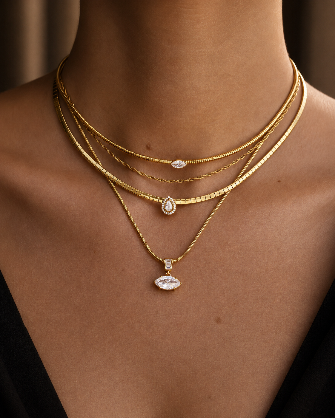 Aurelia Chain Necklace Series