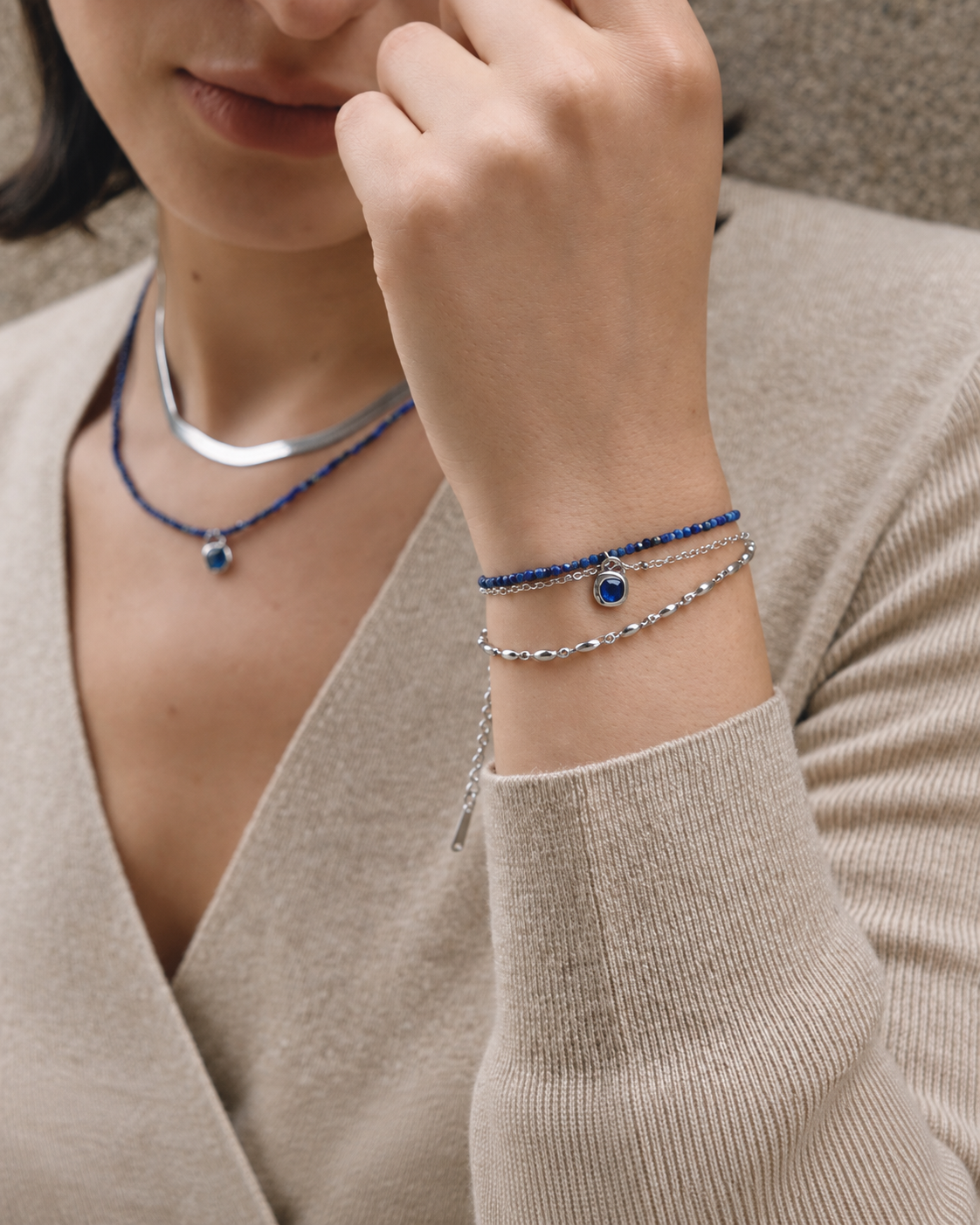 Luna Gemstone Bracelet Series