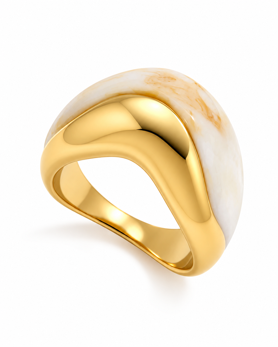 Aurelia Ivory Dome Ring