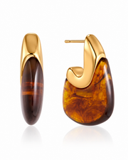Solenne Marbled Drop Earring Series