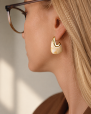 Solenne Marbled Drop Earring Series