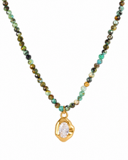Solara Beaded Pendant Necklace Series
