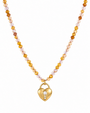 Solara Beaded Pendant Necklace Series