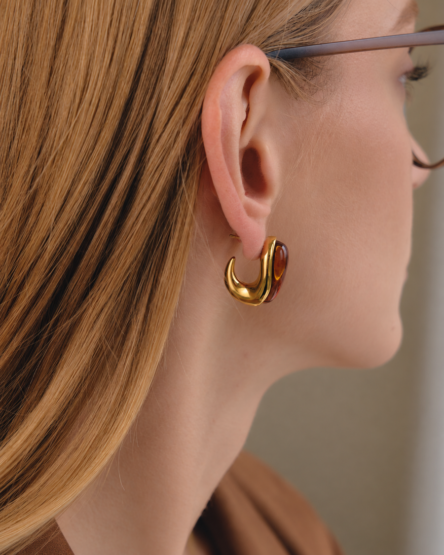 Aurelia Stone Drop Earrings Series