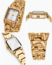 Solenne Sculpted Vintage Watch