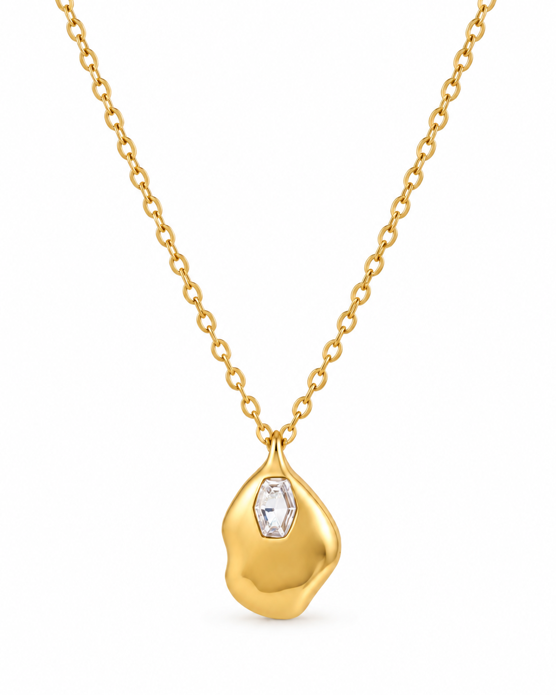 Liora Sculpted Drop Necklace Series