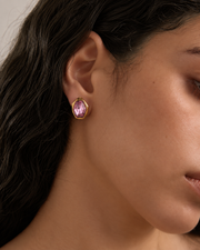 Lumi Geometric Crystal Earrings Series