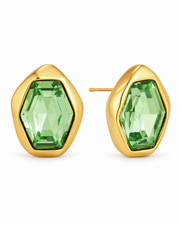 Lumi Geometric Crystal Earrings Series