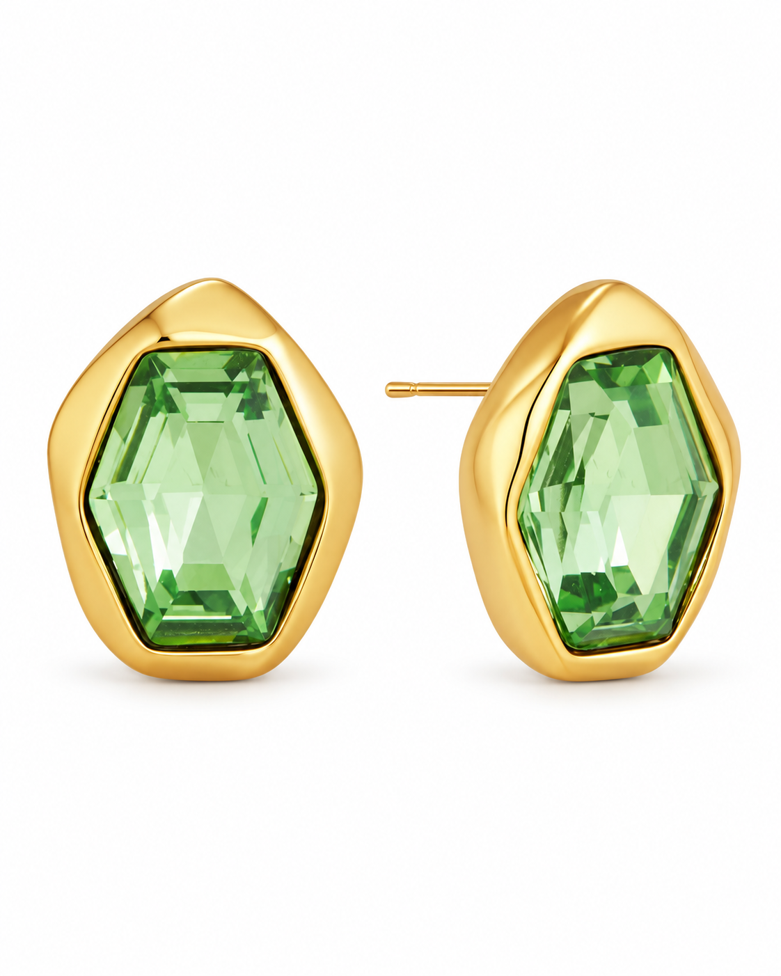 Lumi Geometric Crystal Earrings Series