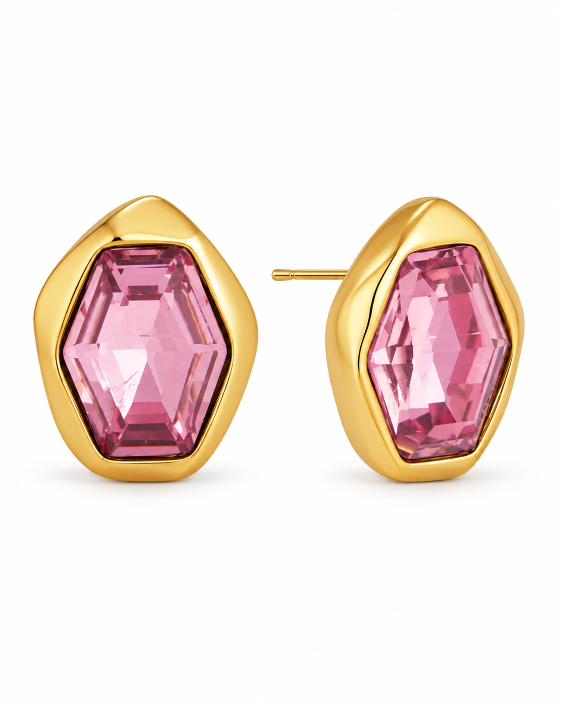 Lumi Geometric Crystal Earrings Series